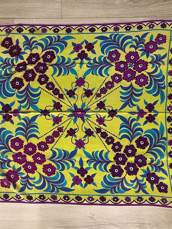 Emilio Pucci Accessories - Vintage, Emilio Pucci, Floral Scarf